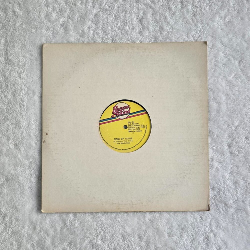 Ease Up Fattie x The Meditations / Slim Thing 7" x Little John Vinyl Record